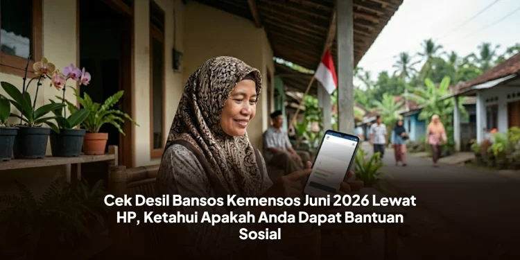 Cek Desil Bansos Kemensos Juni 2026 Lewat HP, Ketahui Apakah Anda Dapat Bantuan Sosial