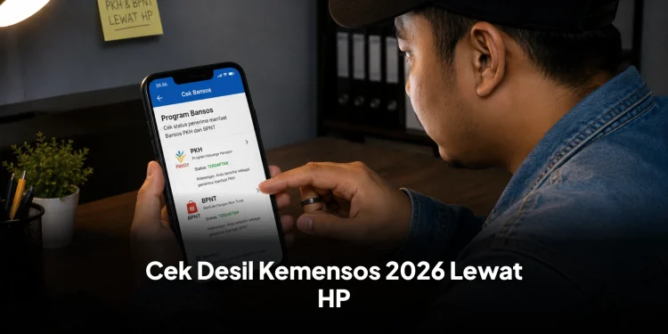 Cara Cek Desil Kemensos 2026 Lewat HP, Cukup Gunakan NIK KTP