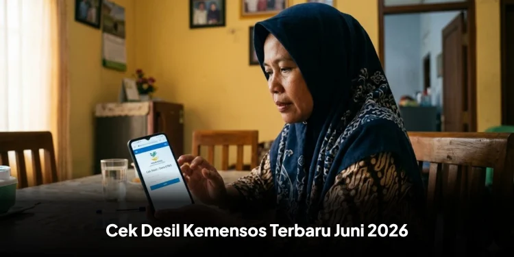 Cek Desil Kemensos Terbaru Juni 2026