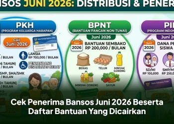 Cek Penerima Bansos Juni 2026 Beserta Daftar Bantuan Yang Dicairkan