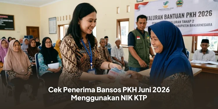 buatkan gambar orang lagi menerima duit PKH