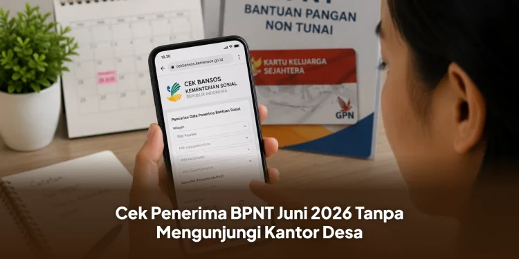 Cek Penerima BPNT Juni 2026 Tanpa Mengunjungi Kantor Desa