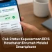 Cek Status Kepesertaan BPJS Kesehatan Dirumah Melalui Smartphone