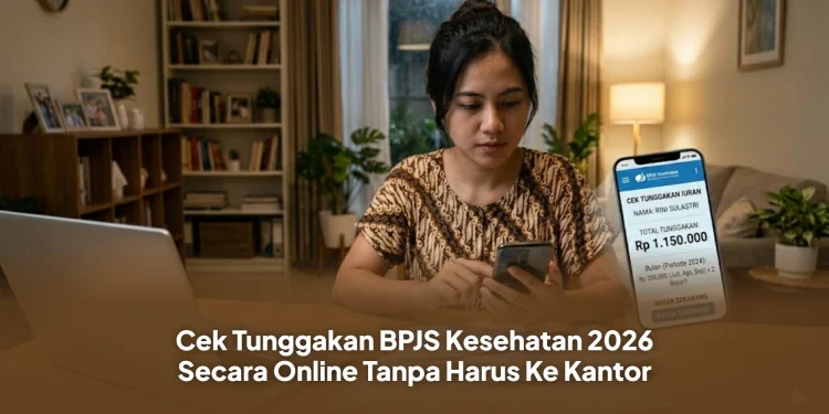 buatkan gambar cek tunggakan dari rumah