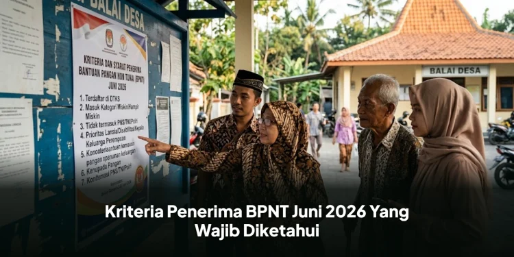 Kriteria Penerima BPNT Juni 2026 Yang Wajib Diketahui