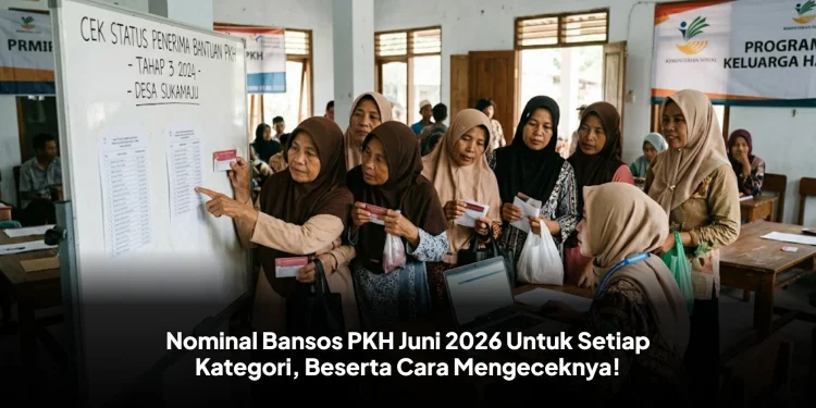Nominal Bansos PKH Juni 2026 Untuk Setiap Kategori, Beserta Cara Mengeceknya!