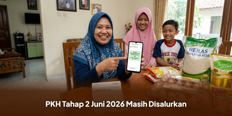 PKH Tahap 2 Juni 2026 Masih Disalurkan, Cek Jadwal Cair dan Status Penerima Lewat NIK KTP